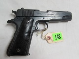 Argentina D.G.F.M. Model 1927 .22 Conversion Beunos Aires Policia Service Pistol