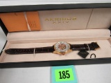 Akribos Xxiv Men's Wrist Watch Nib Mint