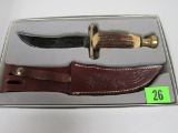 Case Xx Kodiak Stag Handled Hunting Knife 11