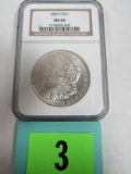 1885-o Morgan Silver Dollar Ngc Ms64