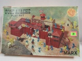 Vintage Marx Fort Apache Playset W/ Tin Building