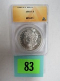 1882-s Morgan Silver Dollar Anacs Ms61