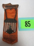1910 Holland Michigan Encampment Delegate Badge Civil War G.a.r.