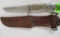 WWII US Soldiers Handmade Fighting / Trench Knife