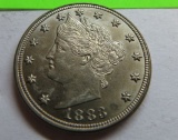 1883 N/C Liberty Nickel Coin