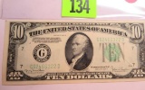 1934-D $10.00 Federal Reserve Note
