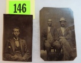 Extremely Rare Civil War Era African American Tin Type Photos