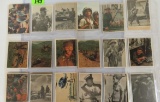 Unusual Lot of (36) Blank Back Vietnam War Cards