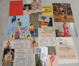 Large Grouping of Vintage Pin-Up Related Items