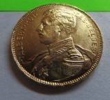 1914 Belgium Gold 20 Francs Coin