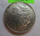 1887 Morgan Silver Dollar