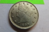 1899 Liberty Nickel Coin
