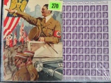 WWII German Hitler Ephemera Grouping