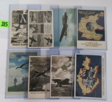 Lot of (8) Nazi Propaganda Postcards