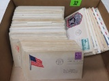 Large Grouping of 1930s-1940s 1st Day Cover Envelopes Inc Military, Famous People, Events