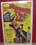 1951 Bad Girl / Fil Noir 1 Sheet Movie Poster 