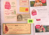 Lot of Early 1930s-40s Coca-Cola Advertising Ephemera