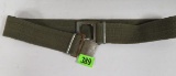 Vietnam War Captured North Vietnamese/NVA Belt with Star Buckle