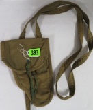 Vietnam War Captured NVA/ VC Cloth Pistol Holder with Shoulder Strap