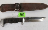 Fabulous WWII USN Sailor's Fighting Knife