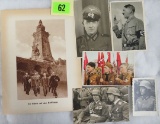 WWII Nazi Ephemera Group Inc. Postcards, Photos, and More