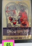 Rare 1930s Walt Disney's Snow White and the 7th Dwarfs Hy-Tex Balloon Toy