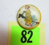 Rare! Yellow Kid (1896) Admiral Cigarettes Advertising Pin-Back