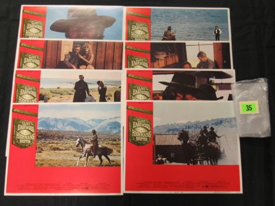 High Plains Drifter 1973 Lobby Card Set