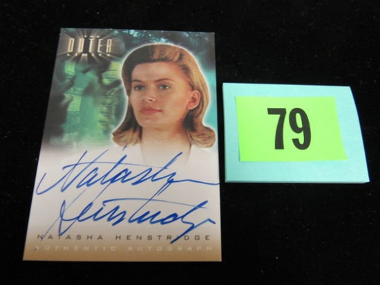 Outer Limits Signed Non-sport Card.
