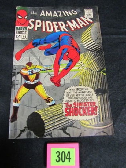 Amazing Spider-man #46 (1967) Key 1st Appearance Of The Shocker