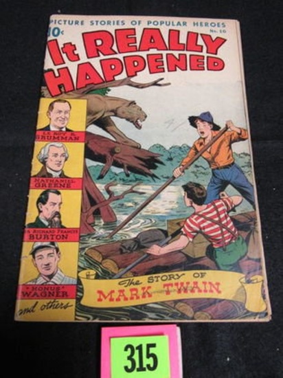 It Really Happened #10 (1947) Golden Age Honus Wagner Cover