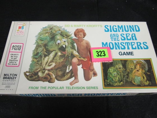 Vintage Sid & Marty Krofft- Sigmund & The Sea Monsters Board Game