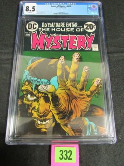 House Of Mystery #214 (1973) Awesome Bernie Wrightson Cover Cgc 8.5