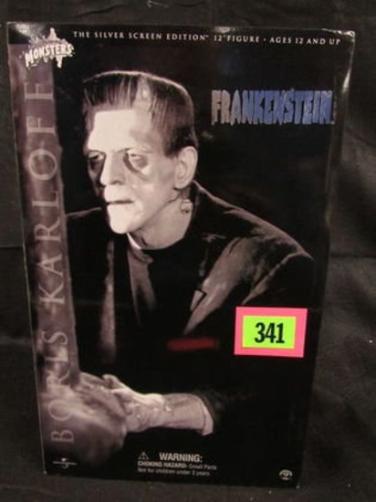 Sideshow Toys Frankenstein Boris Karloff 1/6 Scale Figure Silver Screen 12"