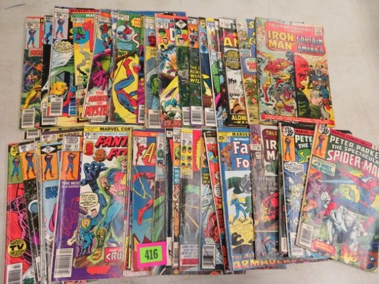 Marvel Silver / Bronze Group of Approx. (50) Comic Books