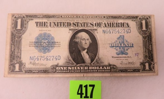 1923 U.S. One Dollar Large Size Note