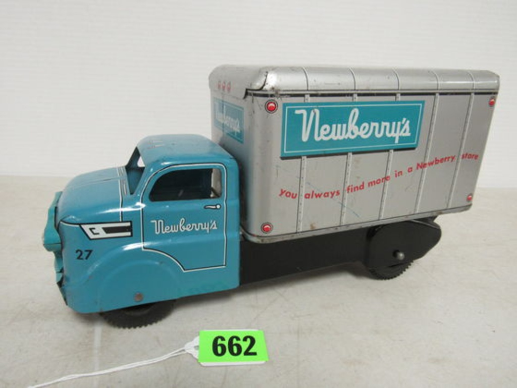 vintage pressed steel truck