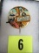 Excellent Wwii Us Ant-hitler Mecanical Pin-back
