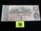 1864 Confederate States $5 Richmond Note Civil War