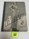 1943 Usmc Boot Hardcover Book Wwii