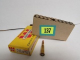 Awesome Vintage Nos Box (20 Rds) Winchester Super-speed 25-35 Rifle Ammo