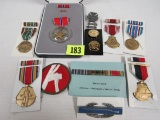 Wwii Us 84th Infantry Named Medal Grouping Battle Of The Bulge Veteran