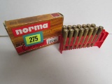 Partial Vintage Nos Box (15 Rds) Norma 7.65 Argentine Ammo