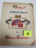 1944 Diary Of World War Ii Unused Book, Wwii (diary Publishing Co., Detroit Mi)