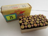 Vintage Nos Box (50 Rds) Western .44 Mag Ammo
