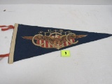 Outstanding Ca. 1930's Civilian Conservation Corps Ccc Felt Pennant 28