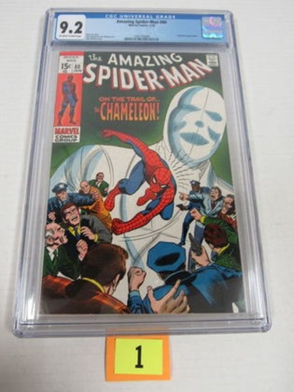 Amazing Spider-man #80 (1970) Silver Age Chameleon Cgc 9.2