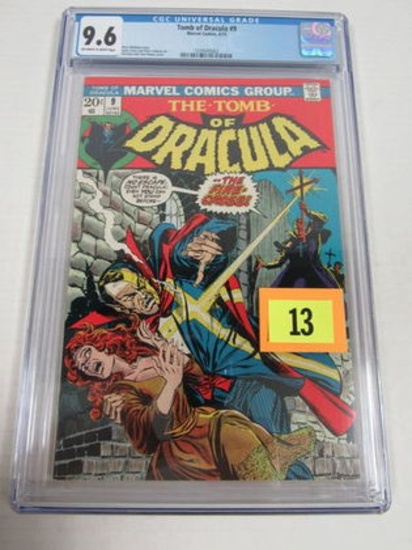 Tomb Of Dracula #9 (1973) Super High Grade Cgc 9.6