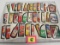 Lot (35) Asst. Vintage 1970's Topps Wacky Packages Sticker Cards