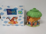 Outstanding Disney Store Exclusive Winnie The Pooh & Friends Cookie Jar Mib